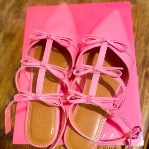 Pink ASOS Bow Flats